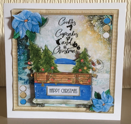 Christmas Van Blue  3  by Carole McGregor