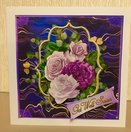 Beautiful Flowers - Multi Occasions Card by Carole McGregor
