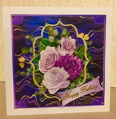 Beautiful Flowers - Multi Occasions Card by Carole McGregor