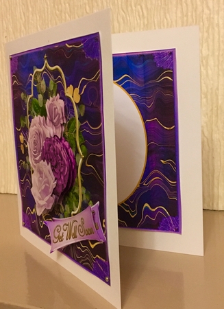 Beautiful Flowers - Multi Occasions Card by Carole McGregor