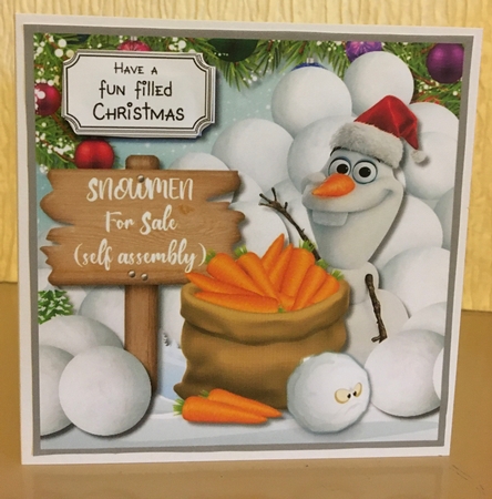 Snowmen for sale....self assembly required by Carole McGregor