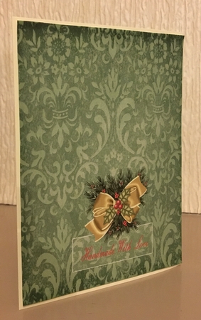 Christmas Florals Card by Carole McGregor