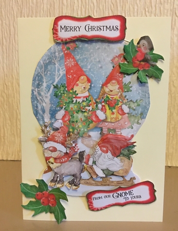 Gnome-Mans Land 3 Snow Globe Mini Kit by Carole McGregor
