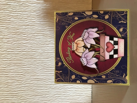 Tulips for You - Tent Card by Carole McGregor
