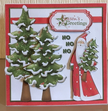 Seasons Greetings Ho Ho Ho by Carole McGregor