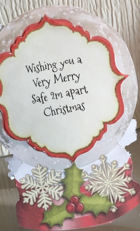 Partners in Quarantine Snow Globe Mini Kit by Carole McGregor