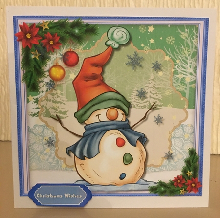 6,Cards  Christmas Joy  by Carole McGregor