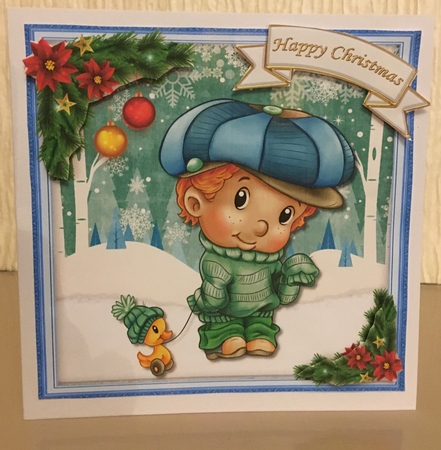 6,Cards  Christmas Joy  by Carole McGregor