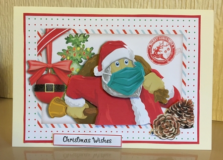 Masked Santa by Carole McGregor