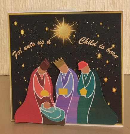 For Unto Us a Child is Born 2 by Carole McGregor