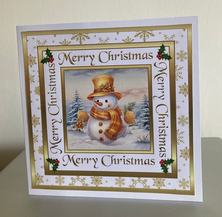 Christmas Santa & Snowmen bumper kit by Carole McGregor