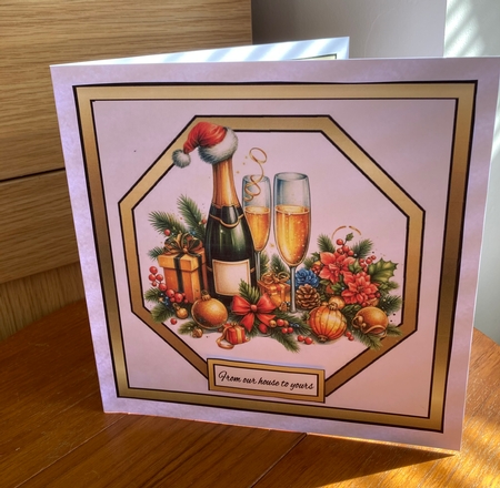 Octagon tent Christmas celebrations by Carole McGregor