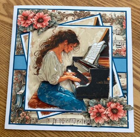 Beautiful Piano Player by Carole McGregor