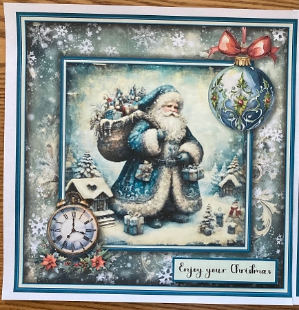 Old Christmas - 8x8 Mini Kit by Carole McGregor