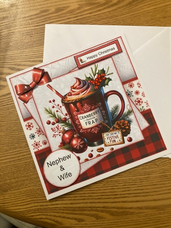Christmas Mugs Mini Kit 8X8 by Carole McGregor