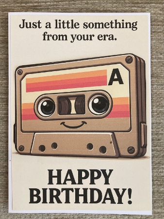 Funny Female Birthday A4 18 by Carole McGregor