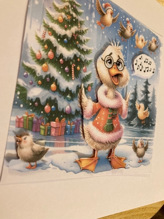 Sloppy Goose is singing Christmassongs by Carole McGregor