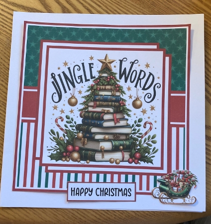 A Novel Christmas Mini Kit 7x7 by Carole McGregor