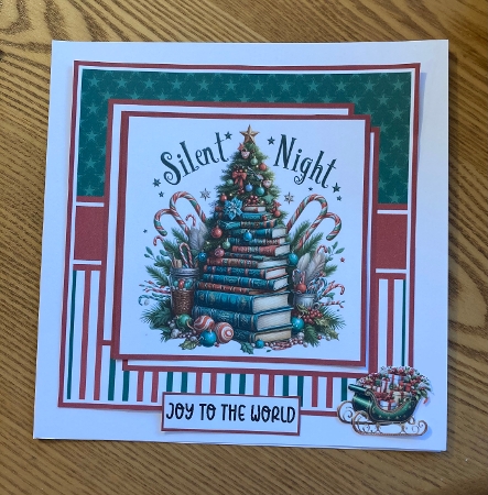 A Novel Christmas Mini Kit 7x7 by Carole McGregor