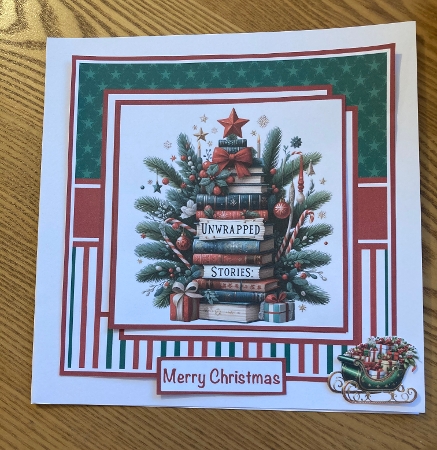 A Novel Christmas Mini Kit 7x7 by Carole McGregor