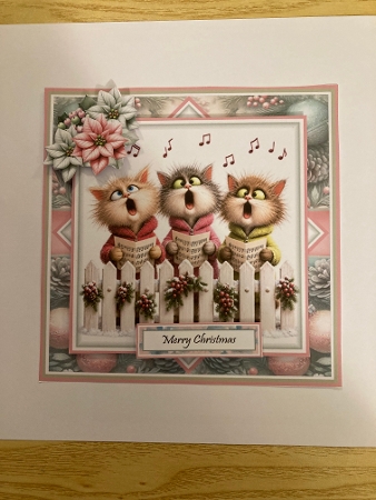Christmas Carolers Mini Page Kit by Carole McGregor