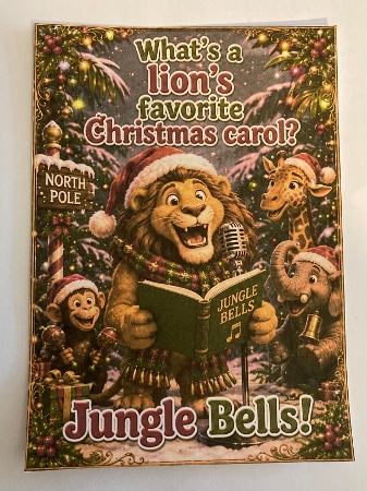 whats a lions favourite carol? by Carole McGregor
