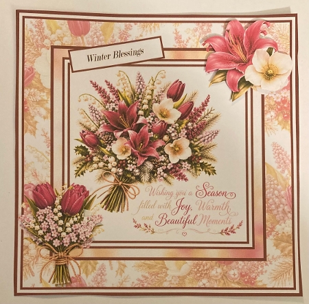 Minikit Beautiful Winterbouquet by Carole McGregor