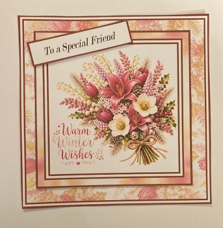 Minikit Beautiful Winterbouquet by Carole McGregor