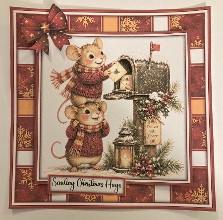 Christmas Mice - Mini Kit 6x6 by Carole McGregor