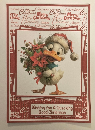 Christmas Quackers Mini Kit 5x7 (3) by Carole McGregor