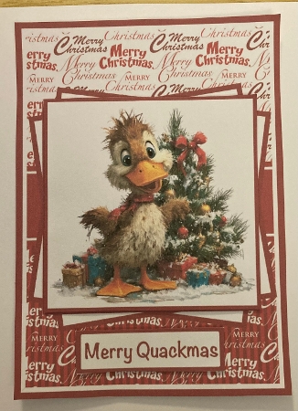 Christmas Quackers Mini Kit 5x7 (3) by Carole McGregor
