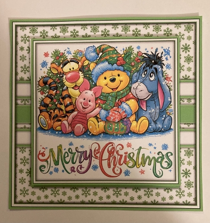 Christmas Pooh and Friends - Mini Kit 6x6 by Carole McGregor