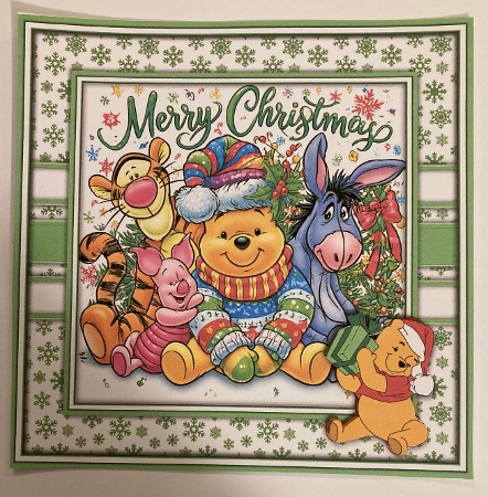 Christmas Pooh and Friends - Mini Kit 6x6 by Carole McGregor
