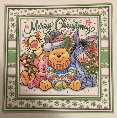 Christmas Pooh and Friends - Mini Kit 6x6 by Carole McGregor