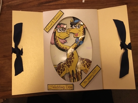 Giraffes Wedding by Carole McGregor