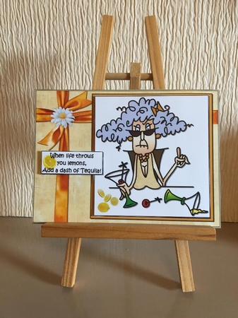 Stella When Life Throws You Lemons Quick Card by Carole McGregor