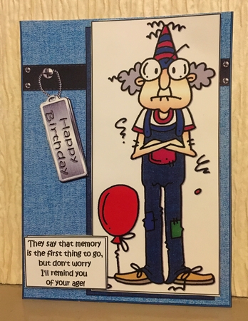 Gus Will Remind You Quick Card by Carole McGregor