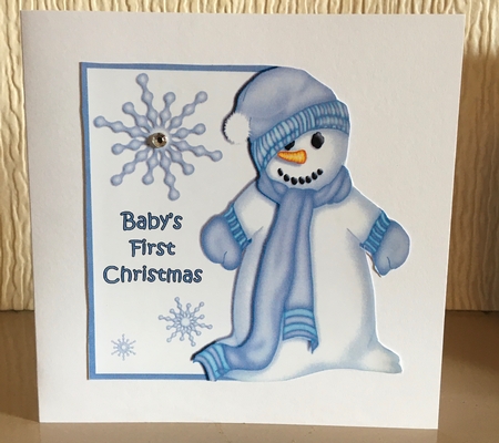 Baby Boy First Christmas by Carole McGregor