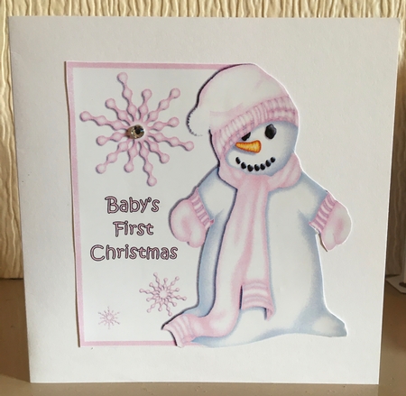 Baby Girl First Christmas by Carole McGregor