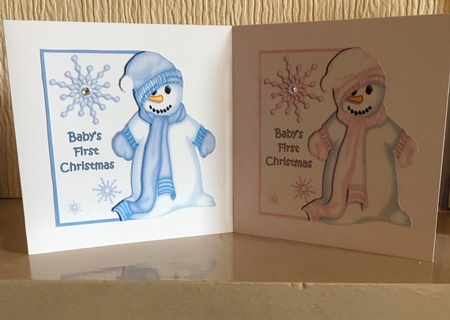 Baby Girl First Christmas by Carole McGregor