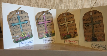 Cross Tags by Carole McGregor