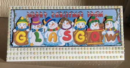 Snowmen Place Names - Glasgow by Carole McGregor