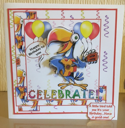 A little bird spred the word by Carole McGregor