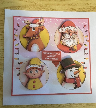 Four Faces Of Christmas by Carole McGregor