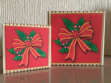 3D Bauble Card And Gift Box Carousel Ride by Carole McGregor