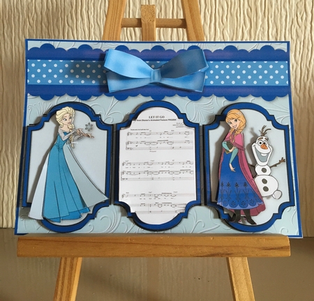 Frozen Panel Card by Carole McGregor