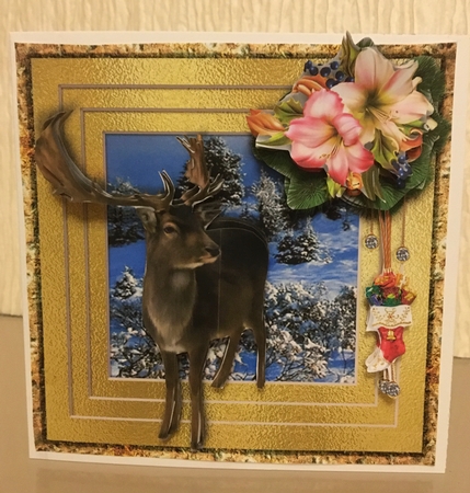 Stepping Out Christmas - Reindeer by Carole McGregor