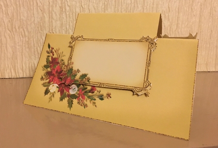 Nativity Gold Stepper Card Kit-3 by Carole McGregor