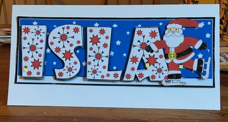 Skating Santa ISLA large dl by Carole McGregor