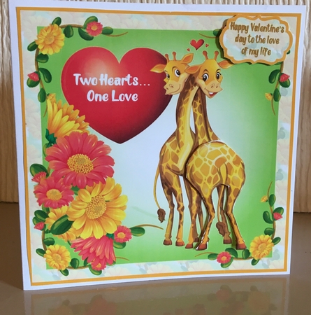 Giraffe to be in love by Carole McGregor